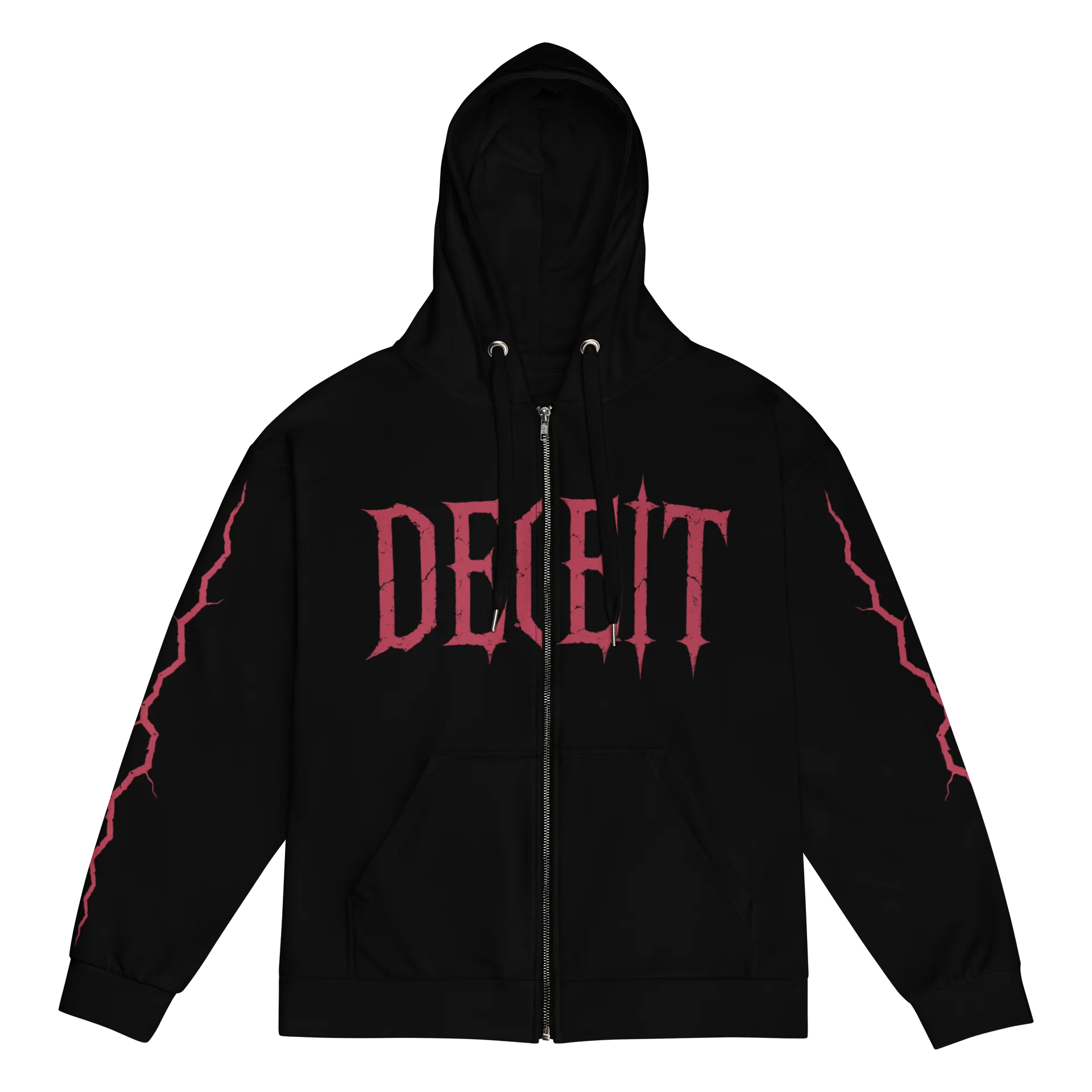Crimson Rift Zip Hoodie product image (1)