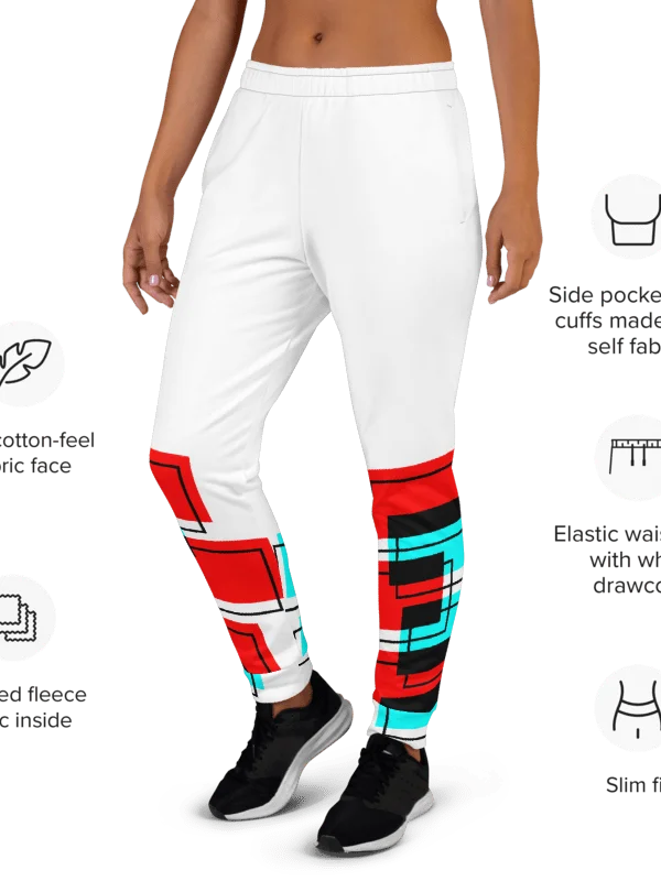 Offset Anaglyph All-Over Print Joggers product image (2)