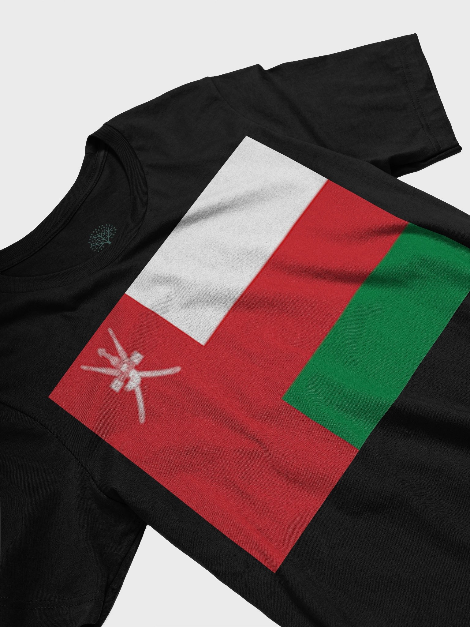 Oman Flag Design Unisex Supersoft T-Shirt - Graphic Grove product image (23)