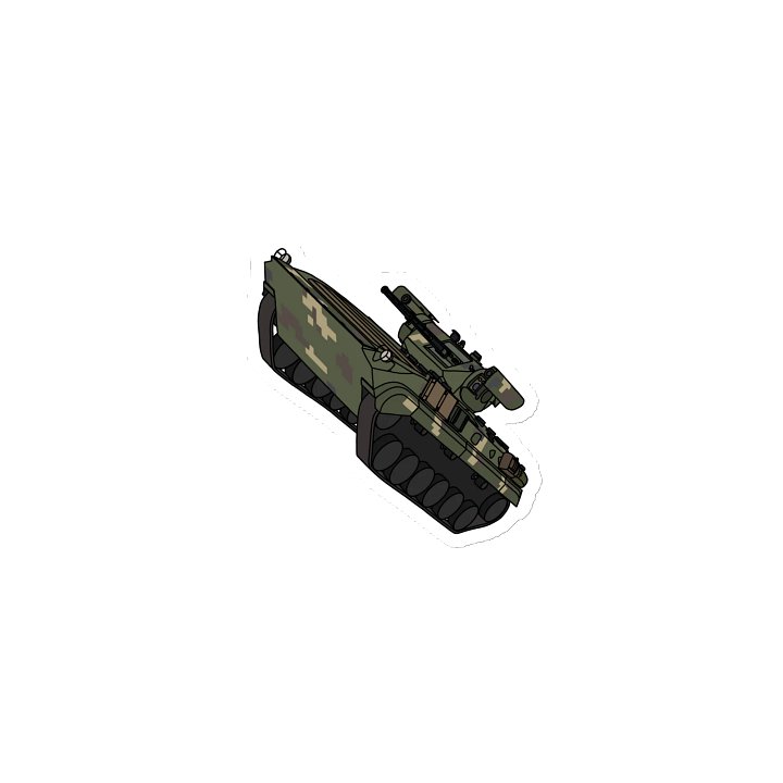Ukrainian BMP-1TS Magnet product image (1)