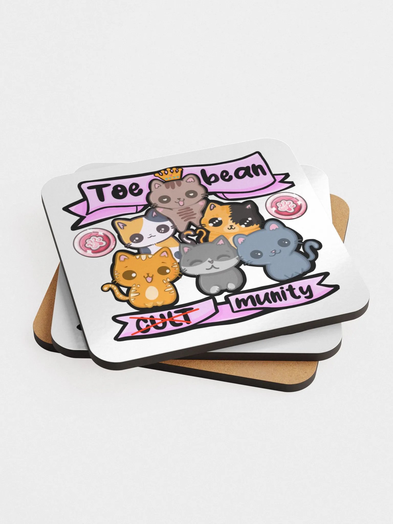 Toe Bean CULTmunity Coasters product image (2)