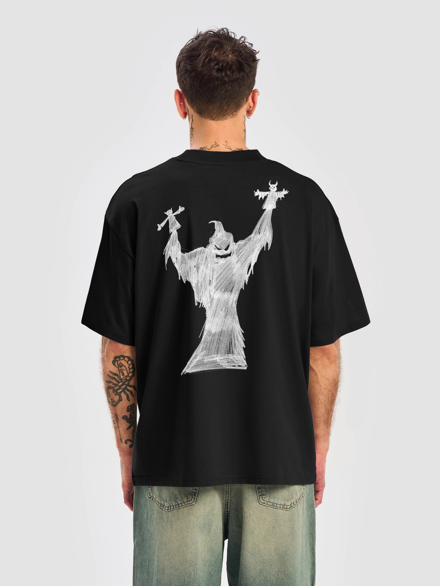 Oversize Shirt Shadow Ghost #1C product image (6)