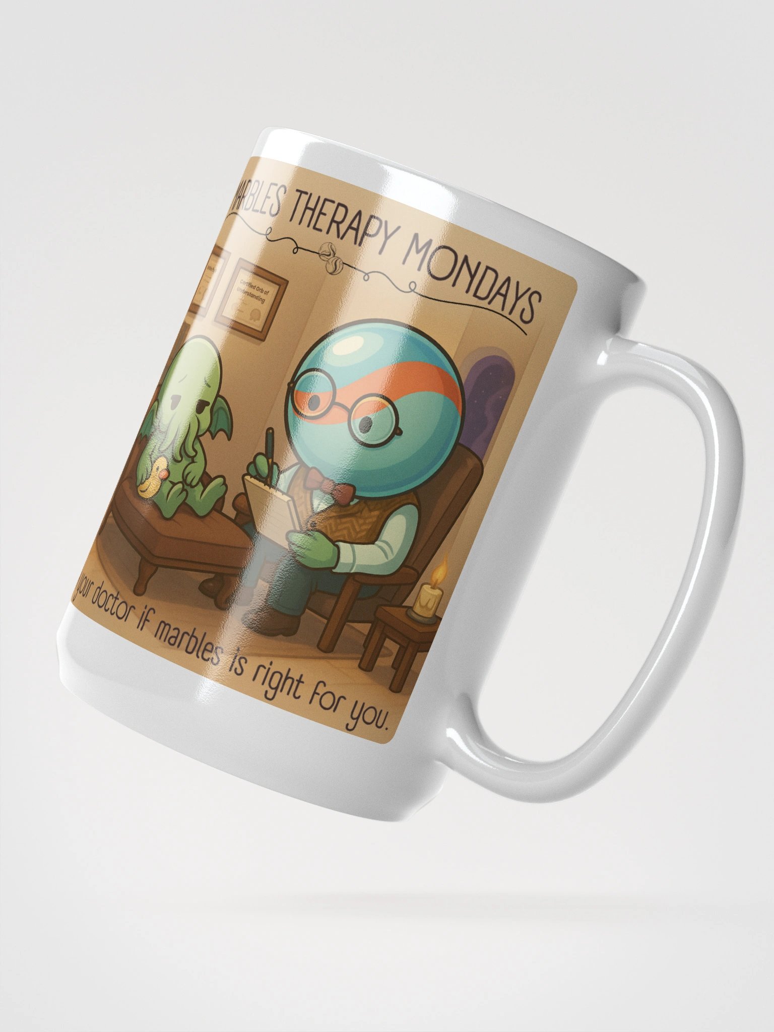 Marble Therapy Mondays™ Mug product image (5)