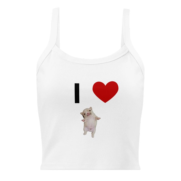 I HEART PIBBLE (tank top) - light colors product image (13)