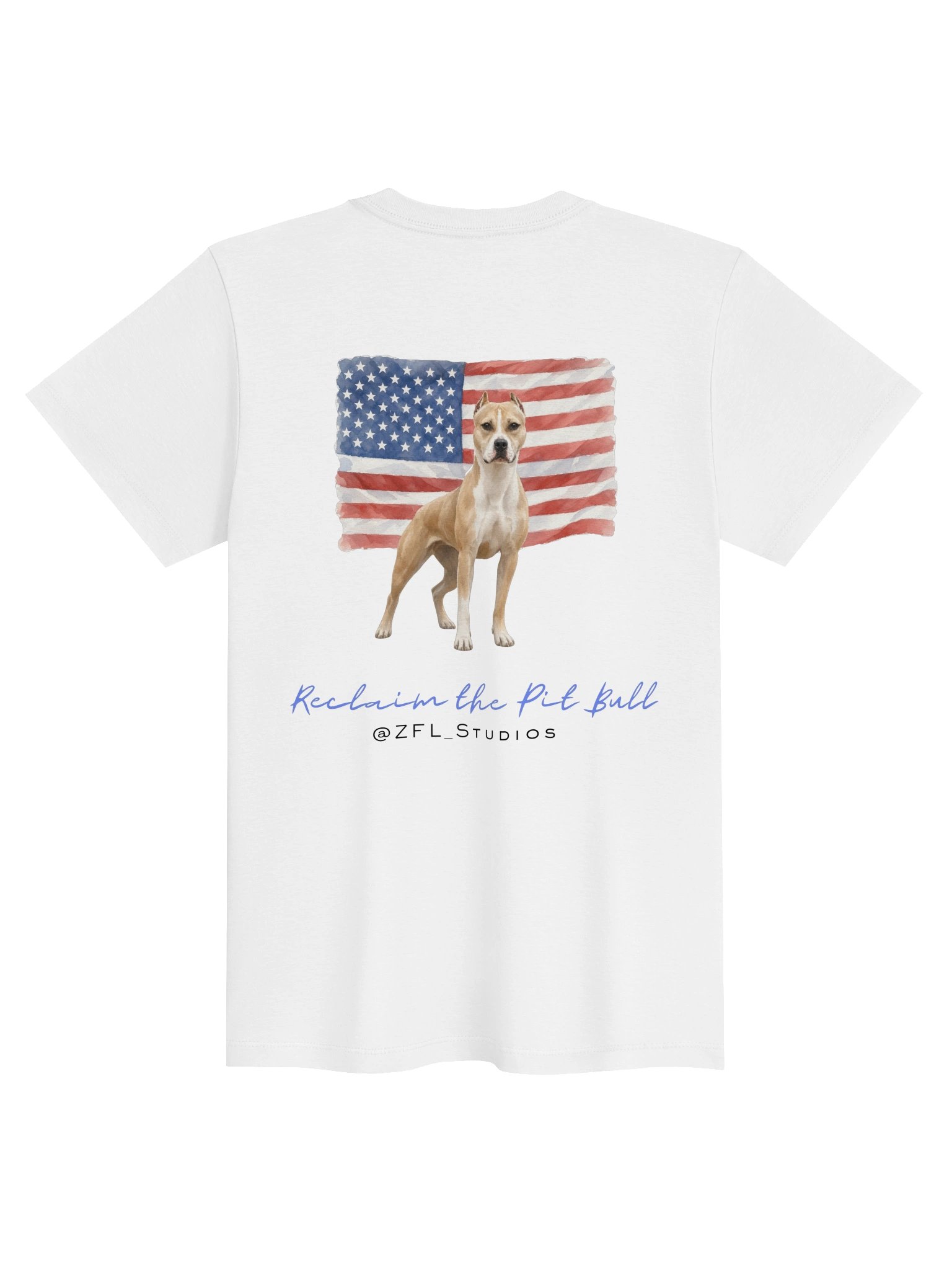 Patriotic Pit Bull Tee product image (2)