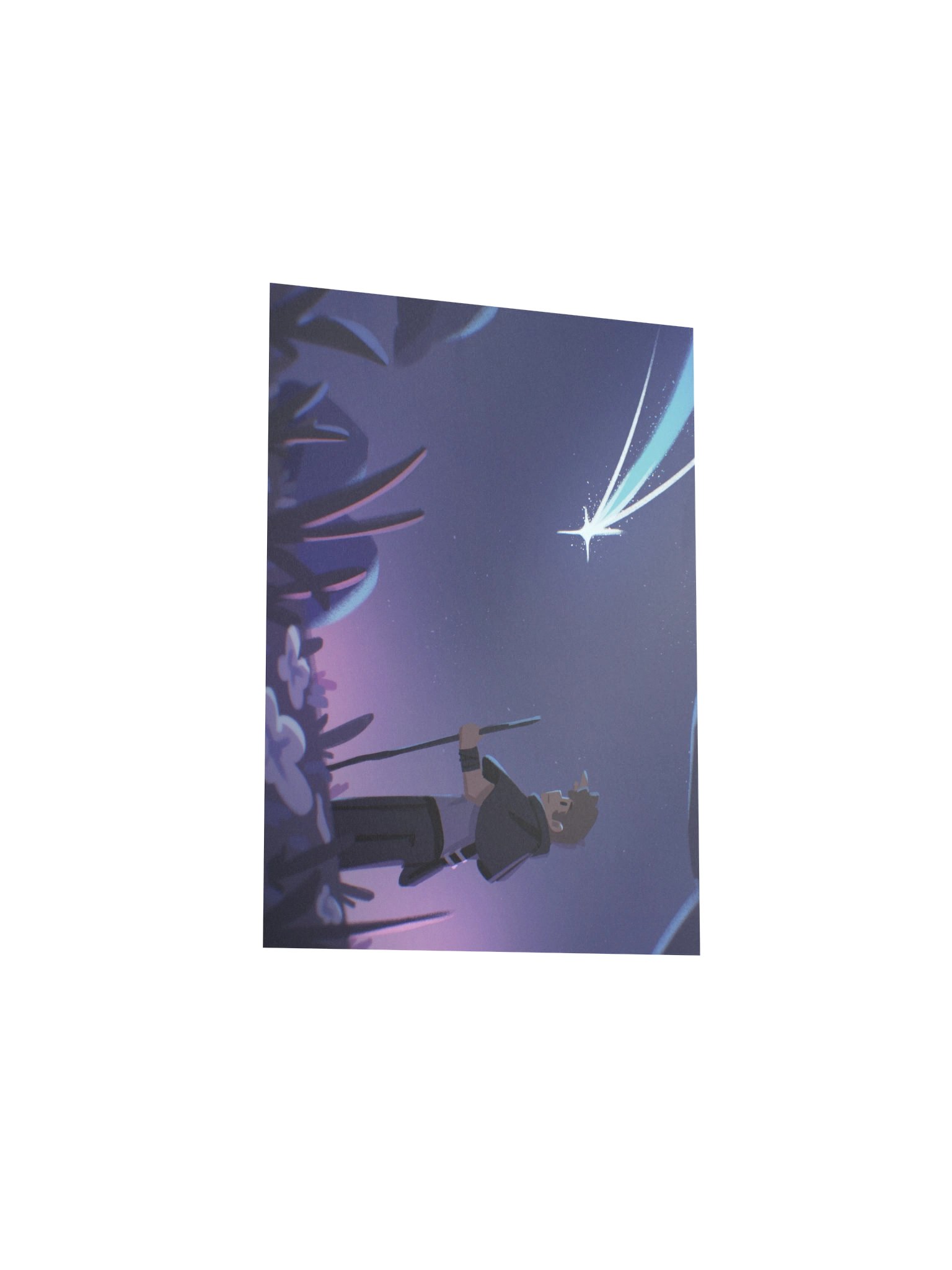 A Caster's Journey Mini Print product image (3)