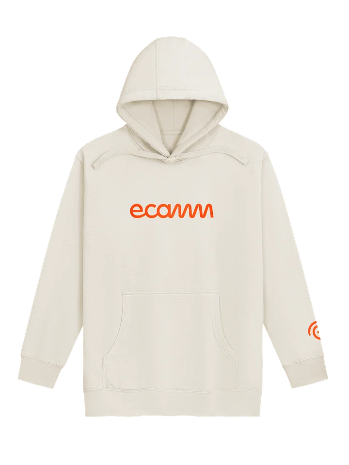 Ecamm Hoodie 2026 (orange logo) product image (1)