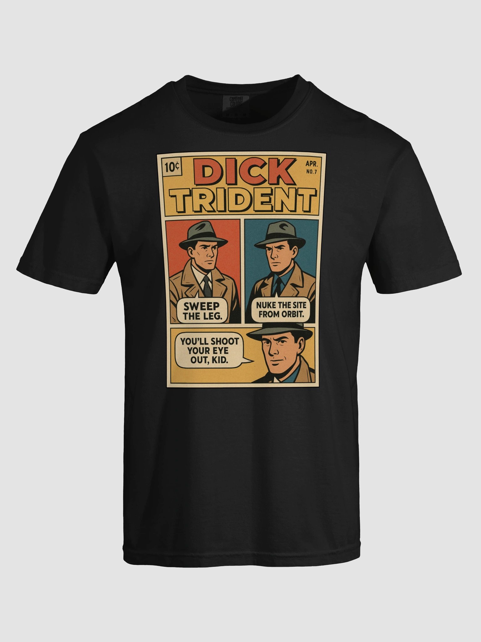 Dick Trident Lessons of the 80s Color T-Shirt (DTG) product image (5)