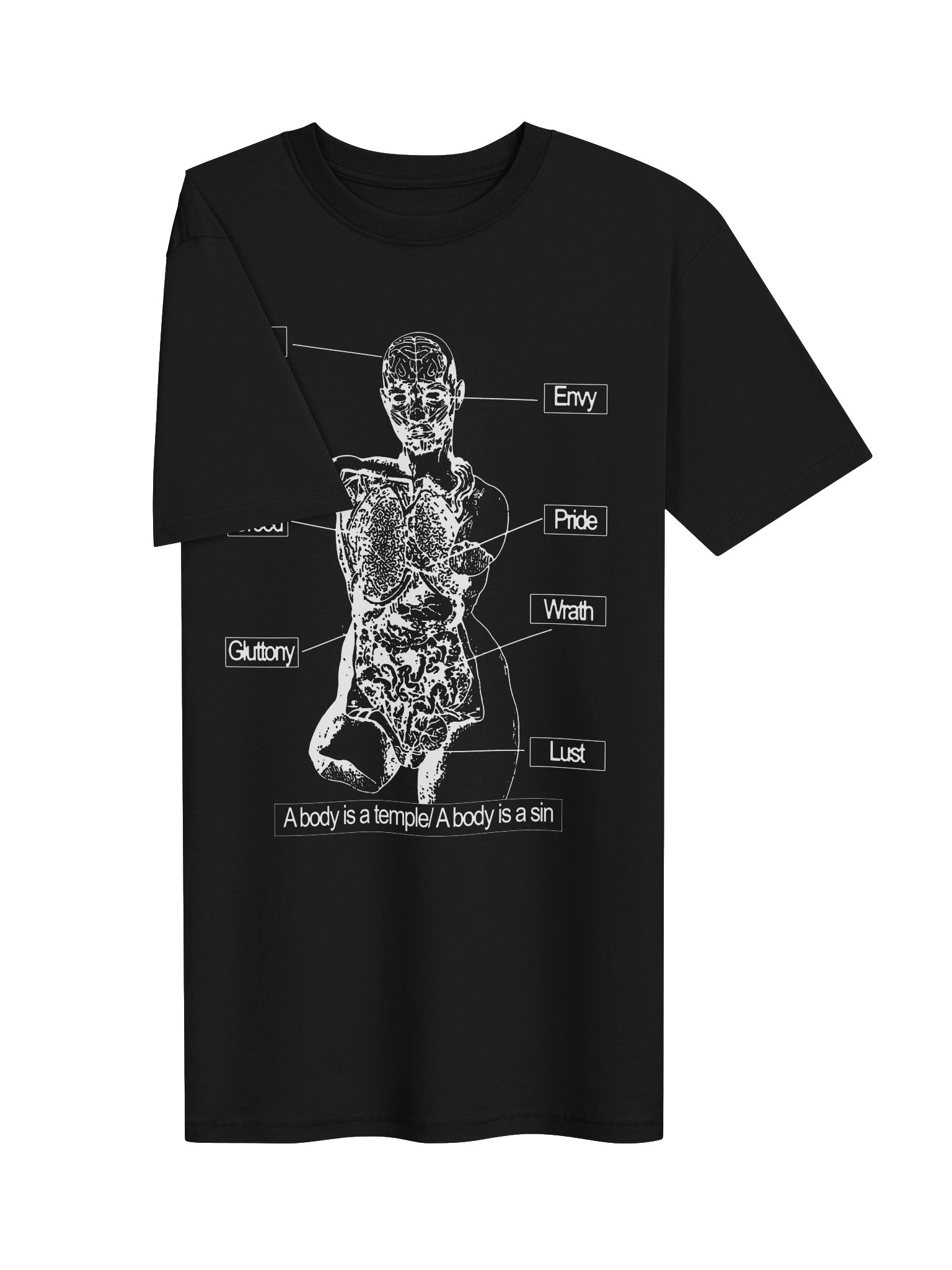 BODY - Black Tshirt product image (2)