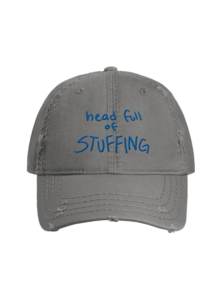 head full of stuffing - distressed dad cap product image (1)
