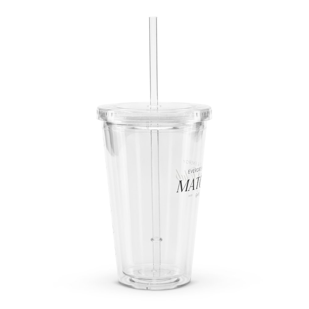 Matcha Club Clear Plastic Tumbler | Sip Society product image (4)