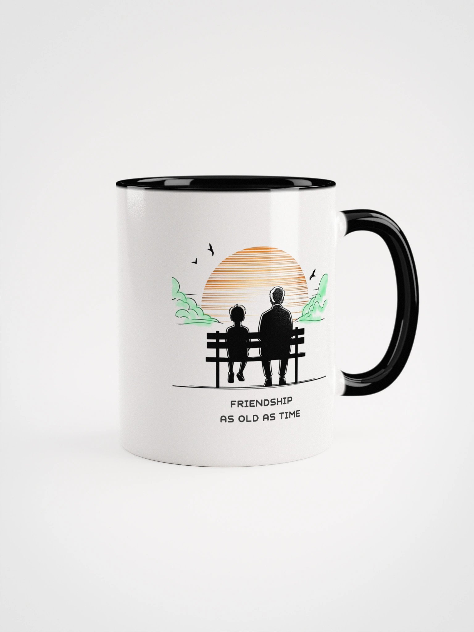 Sunset Love and Friendship Ceramic Mug product image (1)
