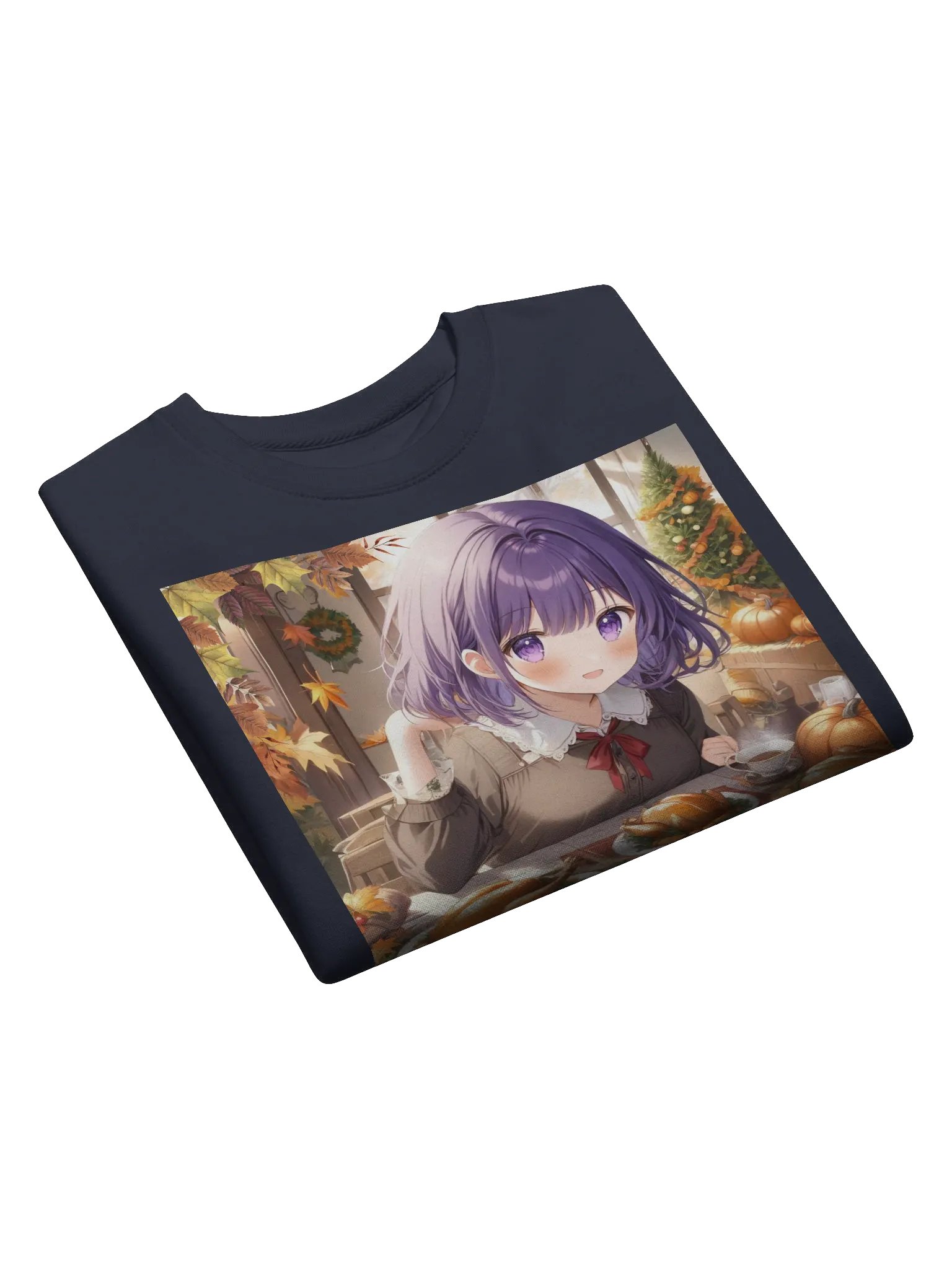 Anime Thanksgiving Feast Premium Sweatshirt product image (9)