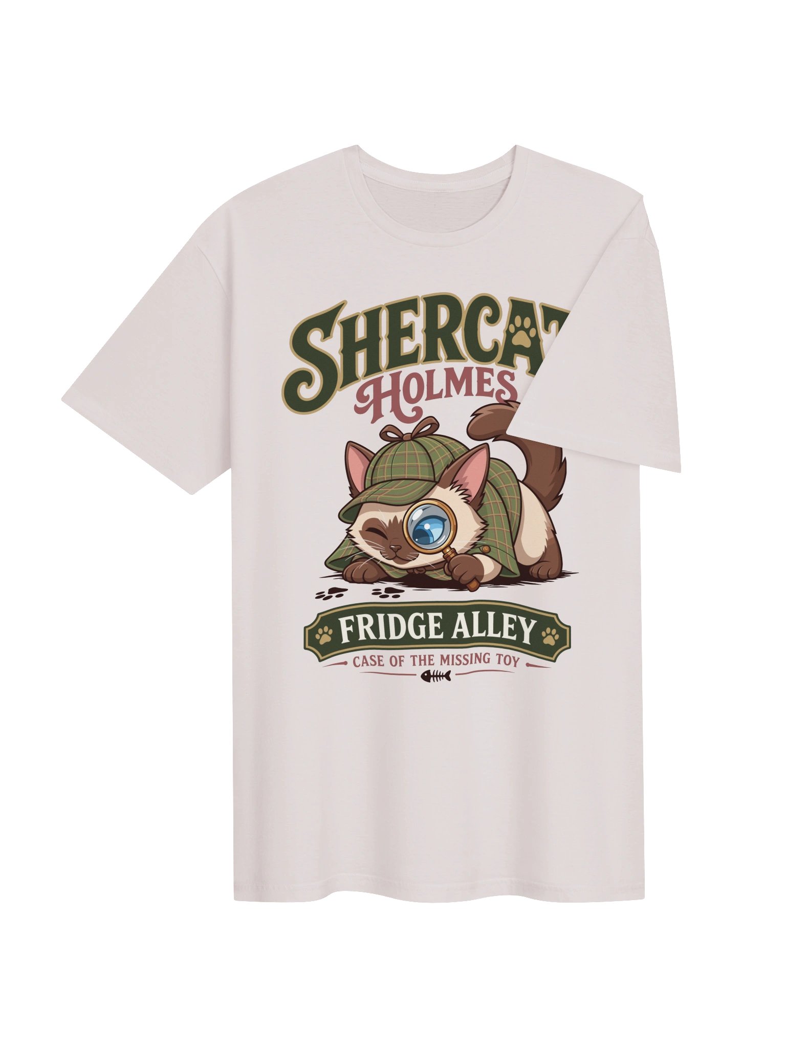 Shercat Holmes Siamese Cat Shirt product image (5)