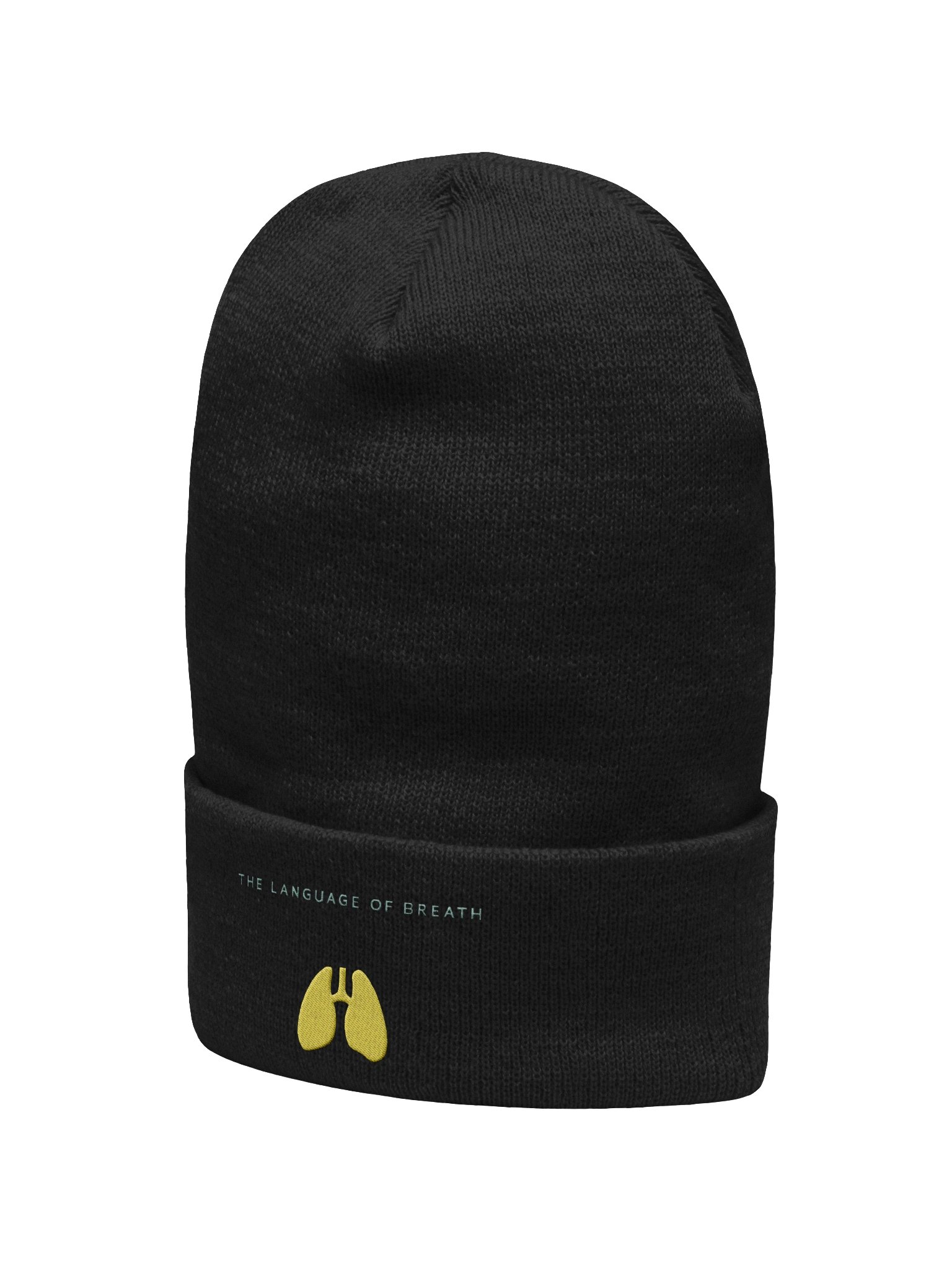 "The Language of Breath" Beanie product image (2)