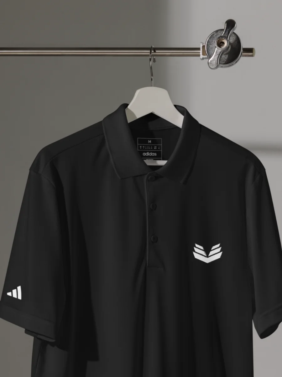 Valkence x adidas Sport Polo Shirt - Black product image (5)