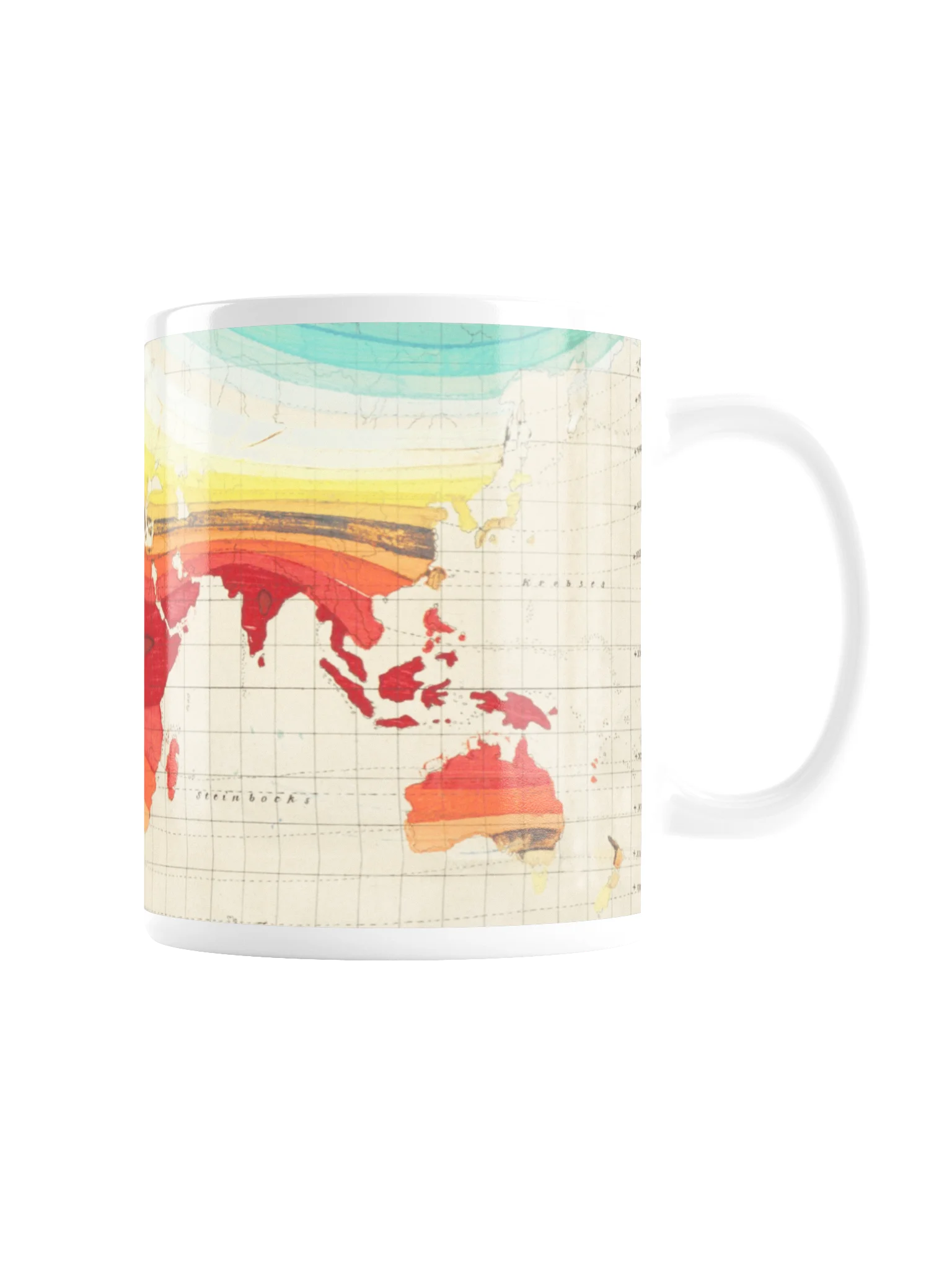 Vintage World Glossy Mug product image (3)