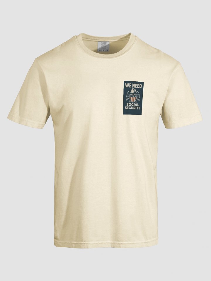 We Need Social Security Pocket Graphic T-Shirt product image (1)