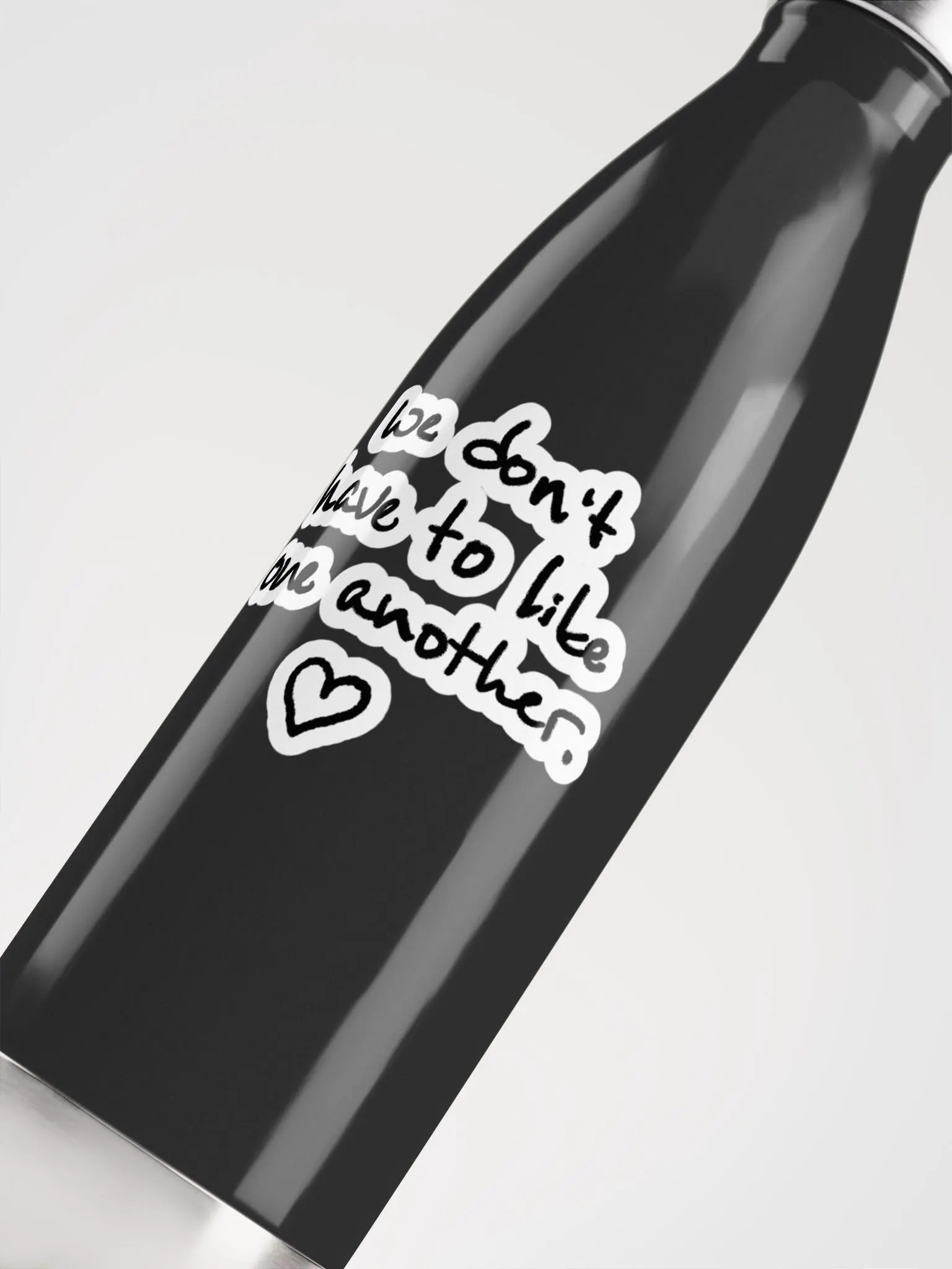 ONE ANOTHER (bubble design) stainless steel water bottle product image (5)