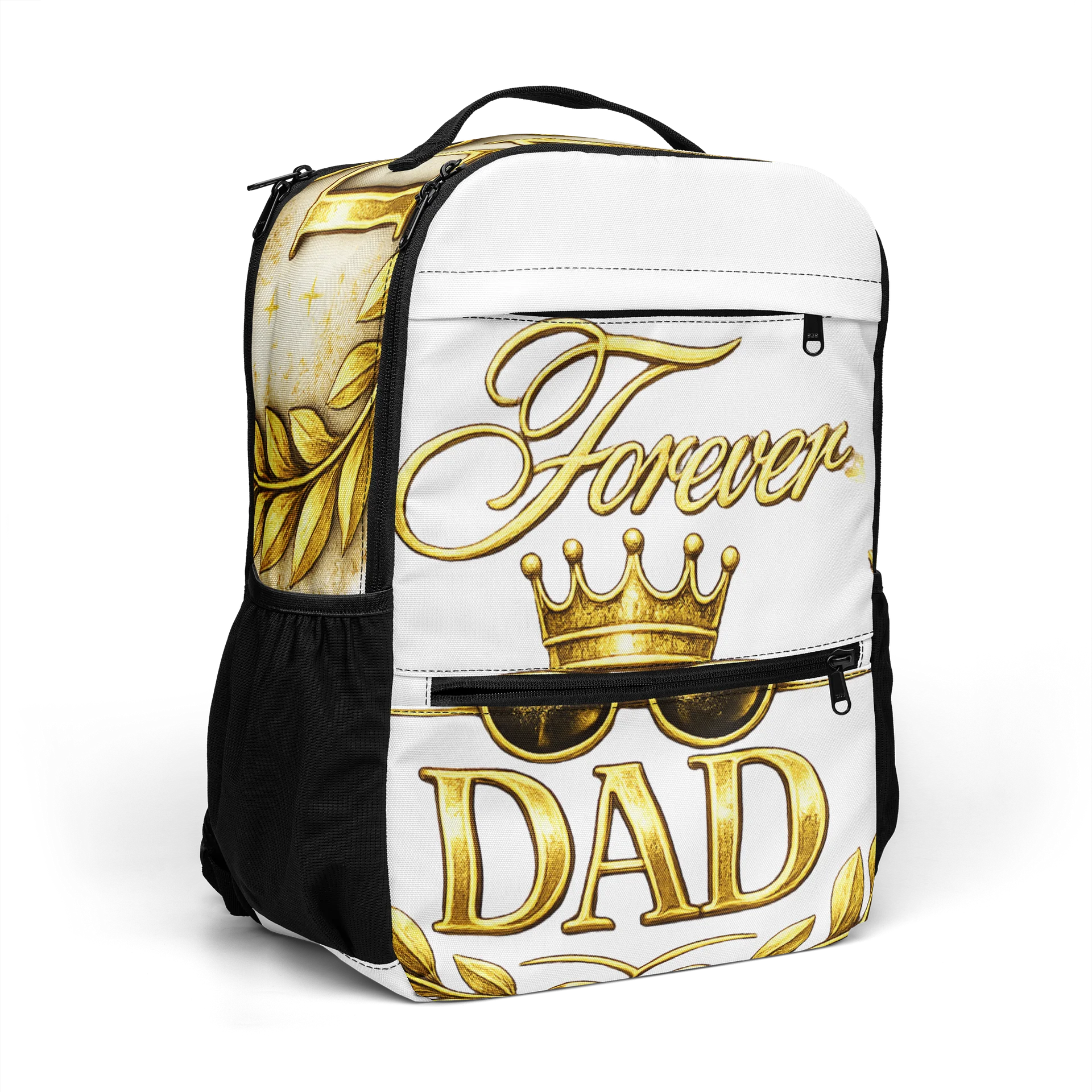 Forever Dad Gold Crown Backpack product image (7)
