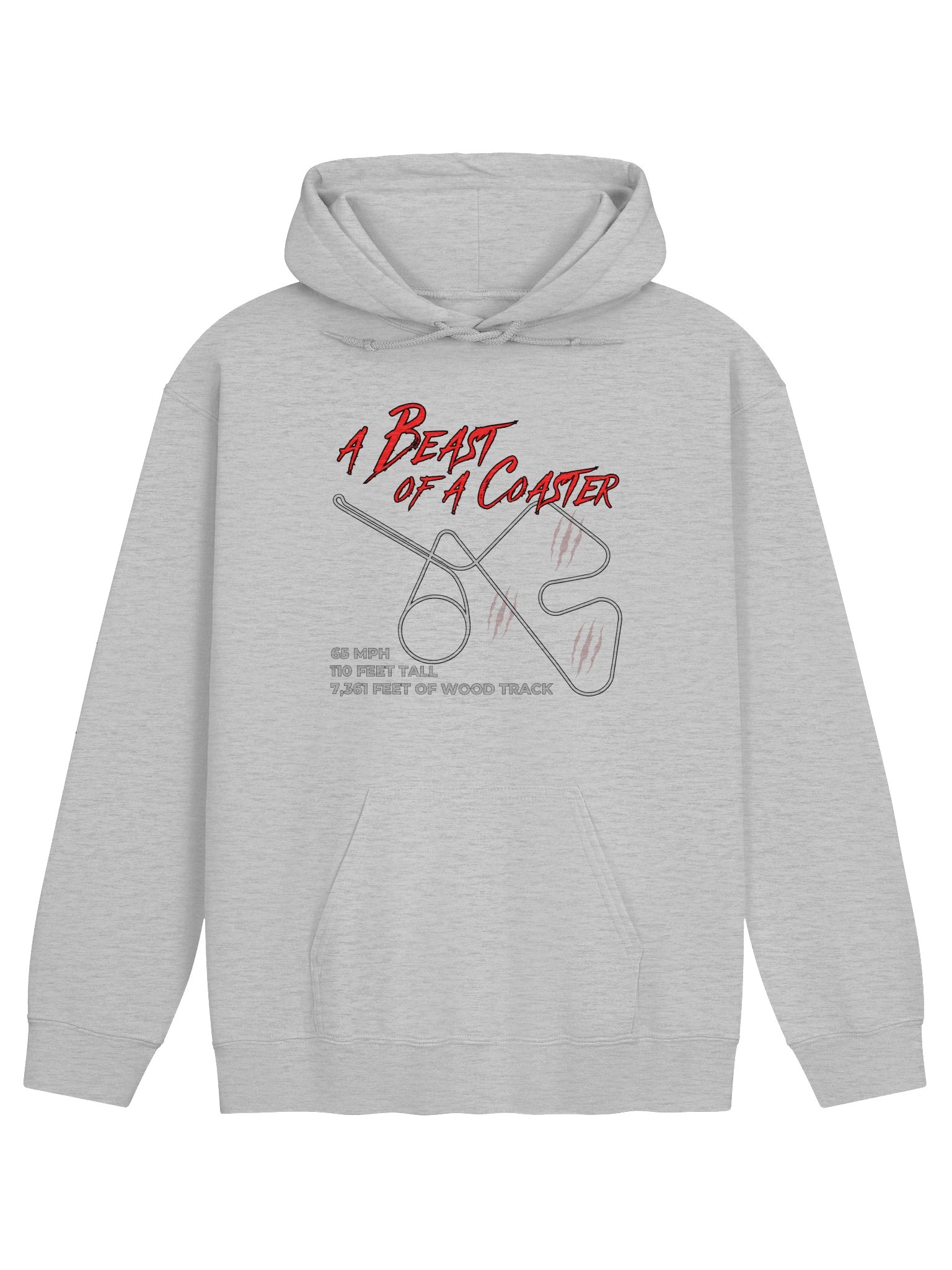 Beast of a Coaster Unisex Hoodie product image (1)