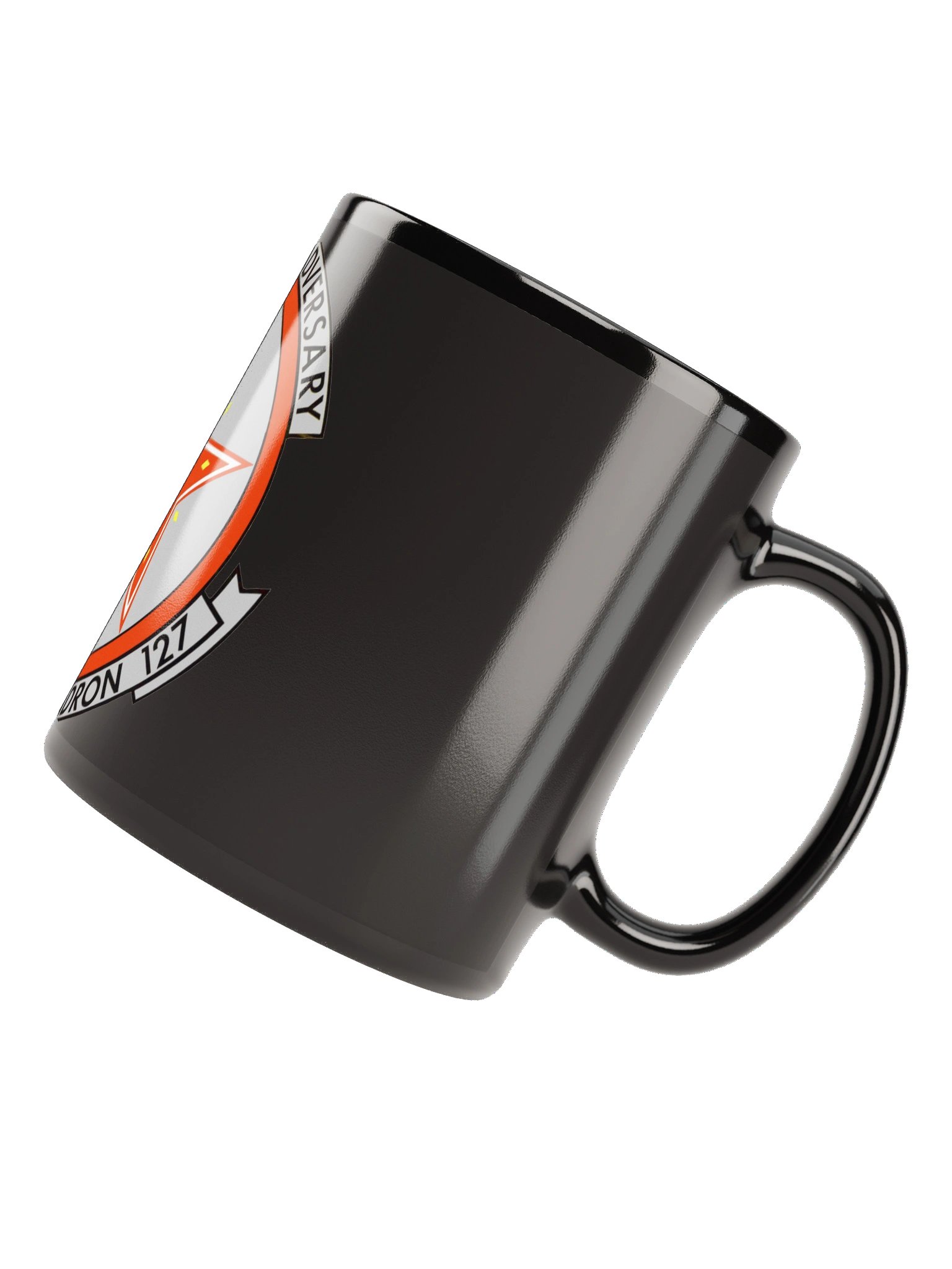 "VA-127 Cylons" Black Glossy Mug product image (5)