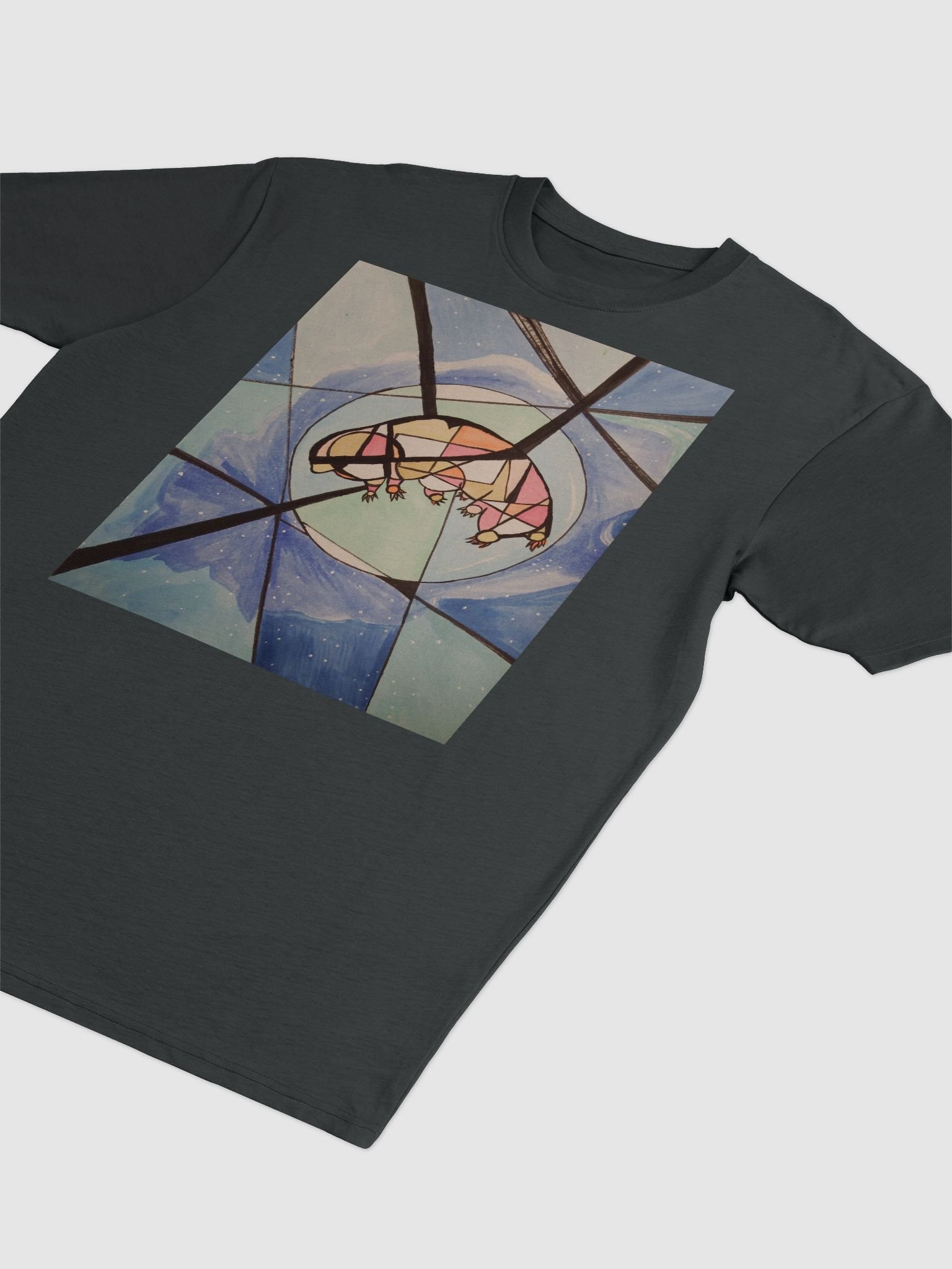 Cubism Painting: The Dream of a Tardigrade Cotton Heritage Men's Premium Heavyweight Tee by Cotton Heritage product image (7)