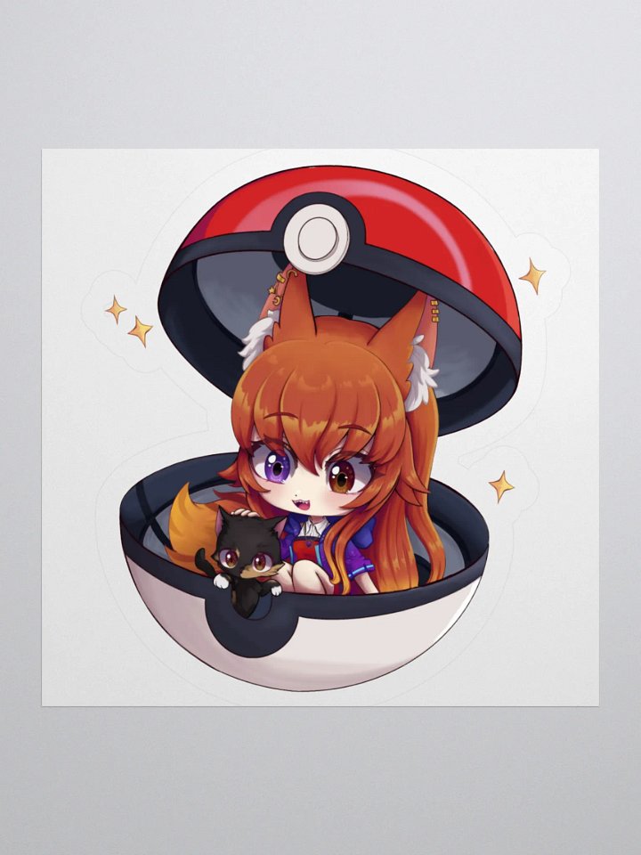 Foxy Anime Kiss Cut Stickers product image (2)