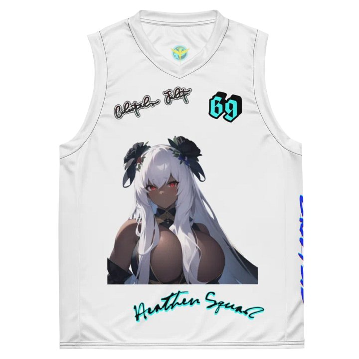 Heathen Squad All-Over Print Basketball Jersey product image (2)