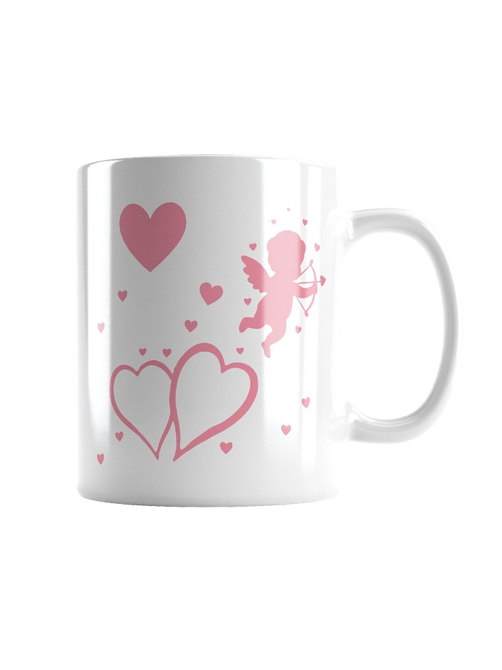 Cupid's Hearts and Love Bow Mug product image (5)