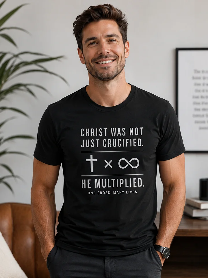 One Cross. Many Lives. – Slim Fit Faith Tee product image (1)