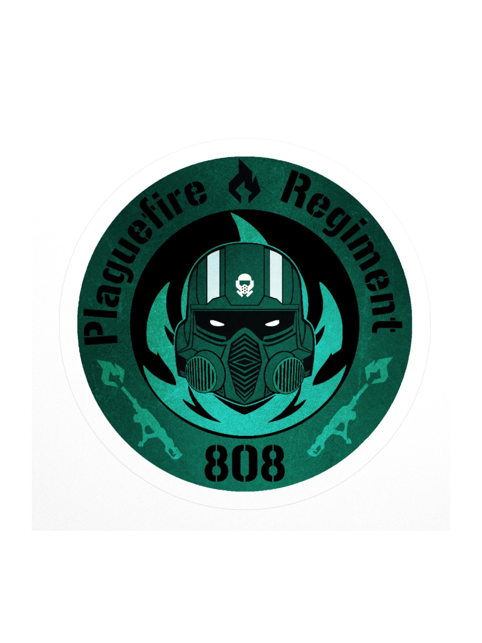 Plaguefire Regiment Sticker product image (1)