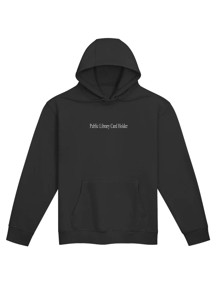 LIBRARY CARD HOLDER EMBROIDERED HOODIE product image (1)