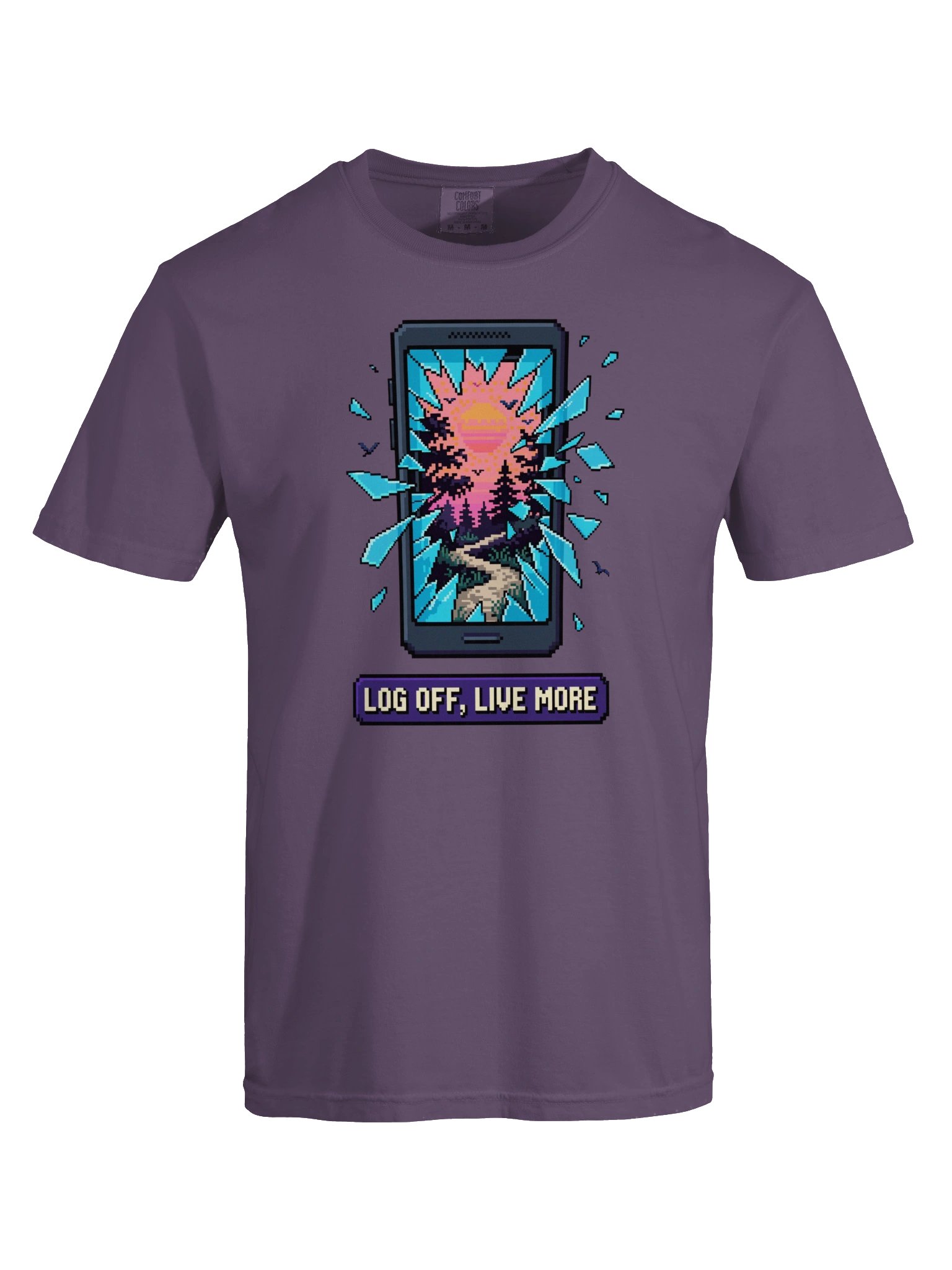 Log Off, Live More Digital Detox T-Shirt product image (44)