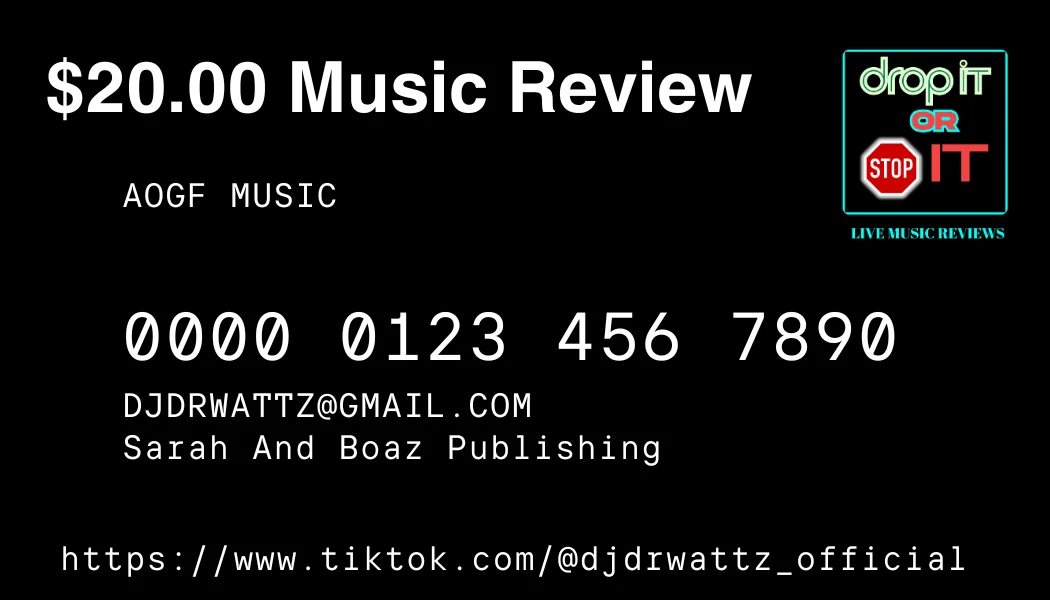 $20.00 Music Review Card product image (1)