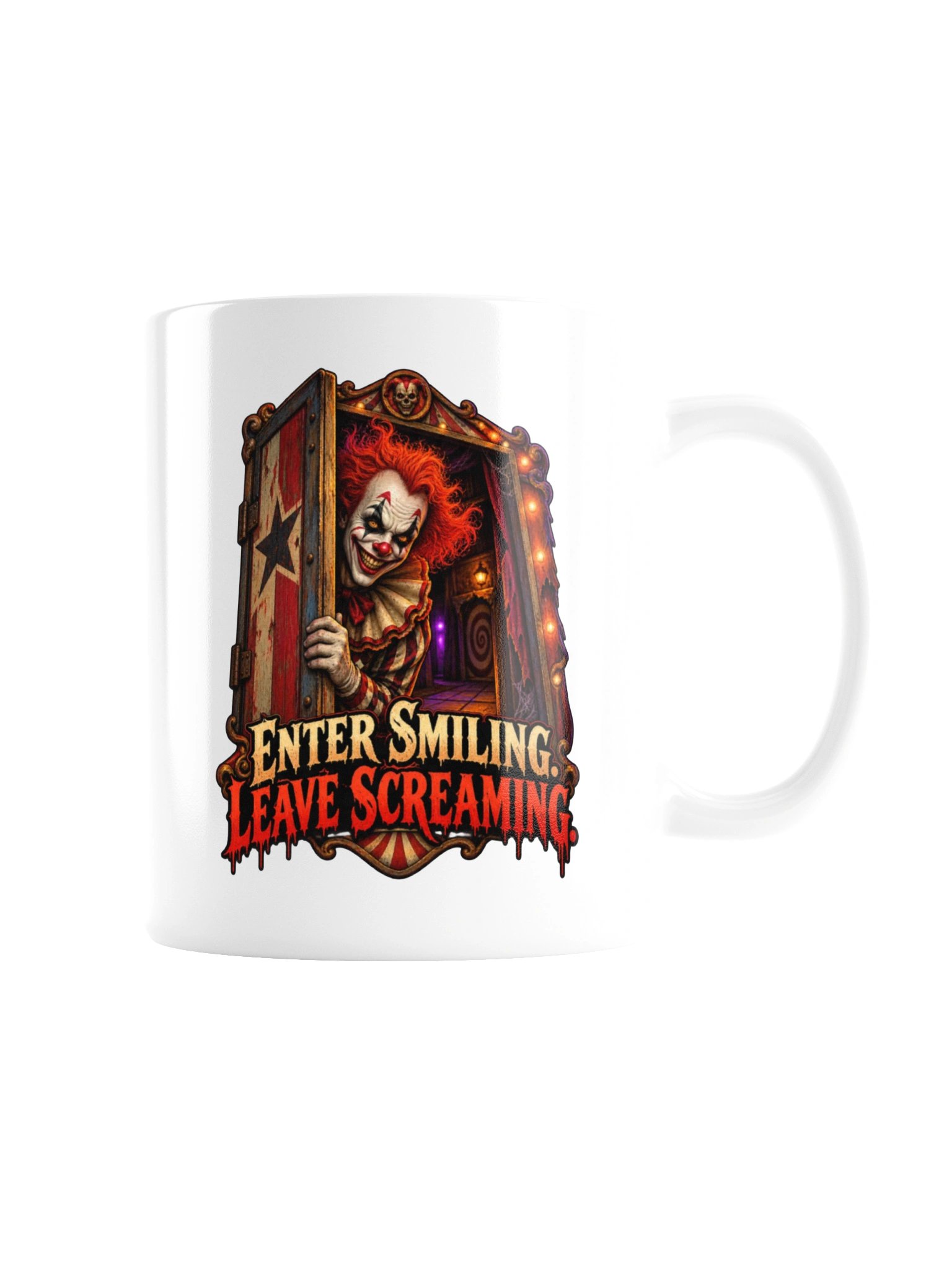 ENTER SMILING. LEAVE SCREAMING - MUG product image (7)