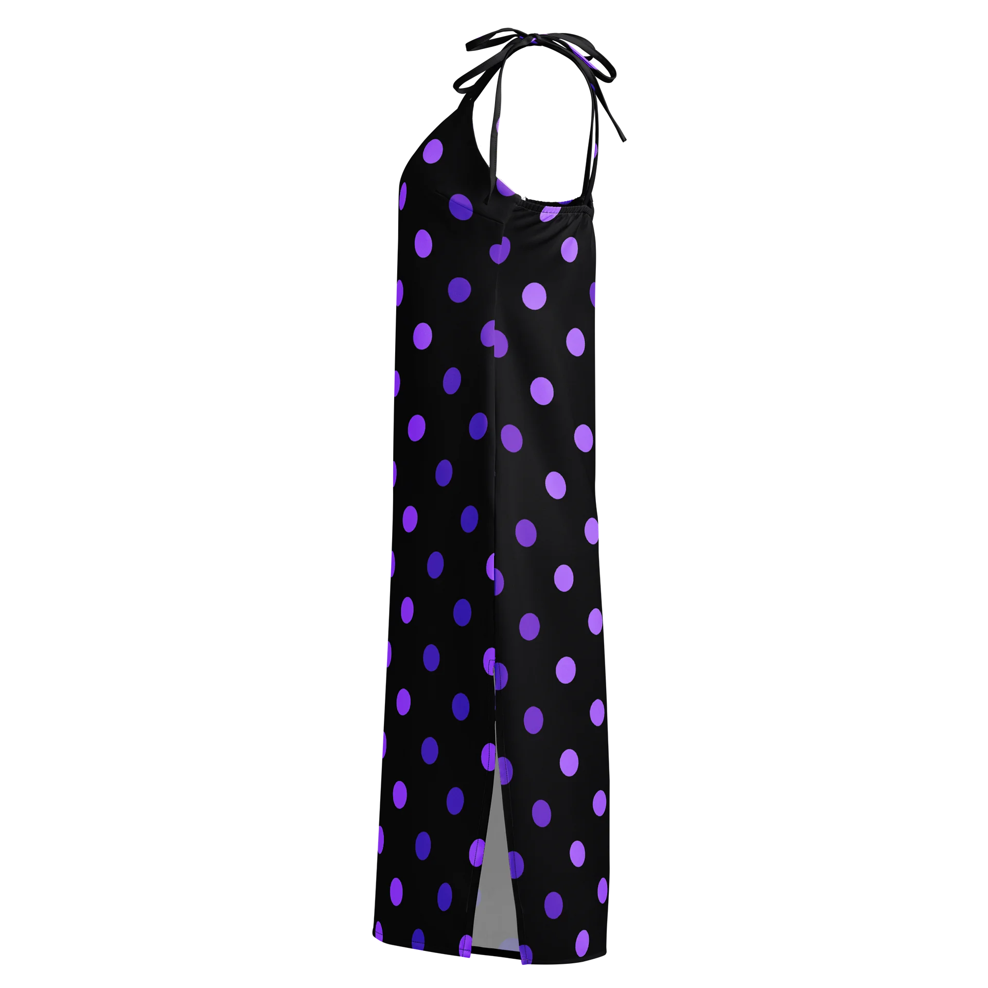 Lavender Dot All-Over Print Slip Dress product image (3)