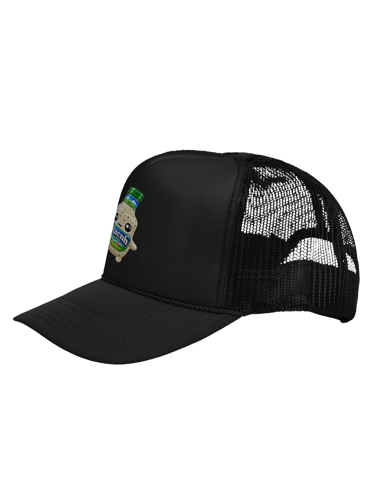 SPRITEFEST "Racnh Sprite" Black FOAM Trucker Snapback Hat product image (3)