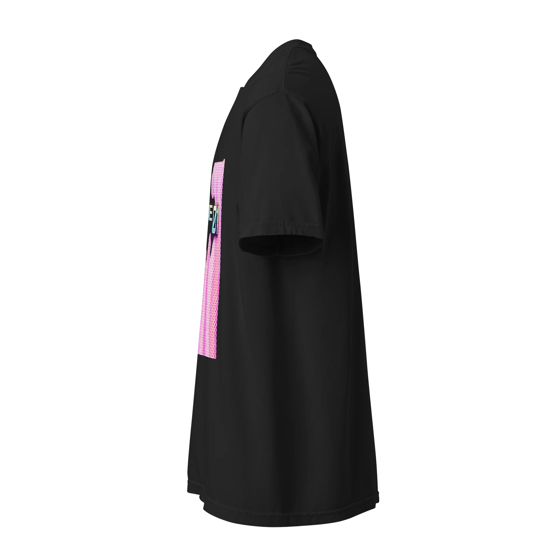 CODE 01 Pink Graphic Tee product image (2)