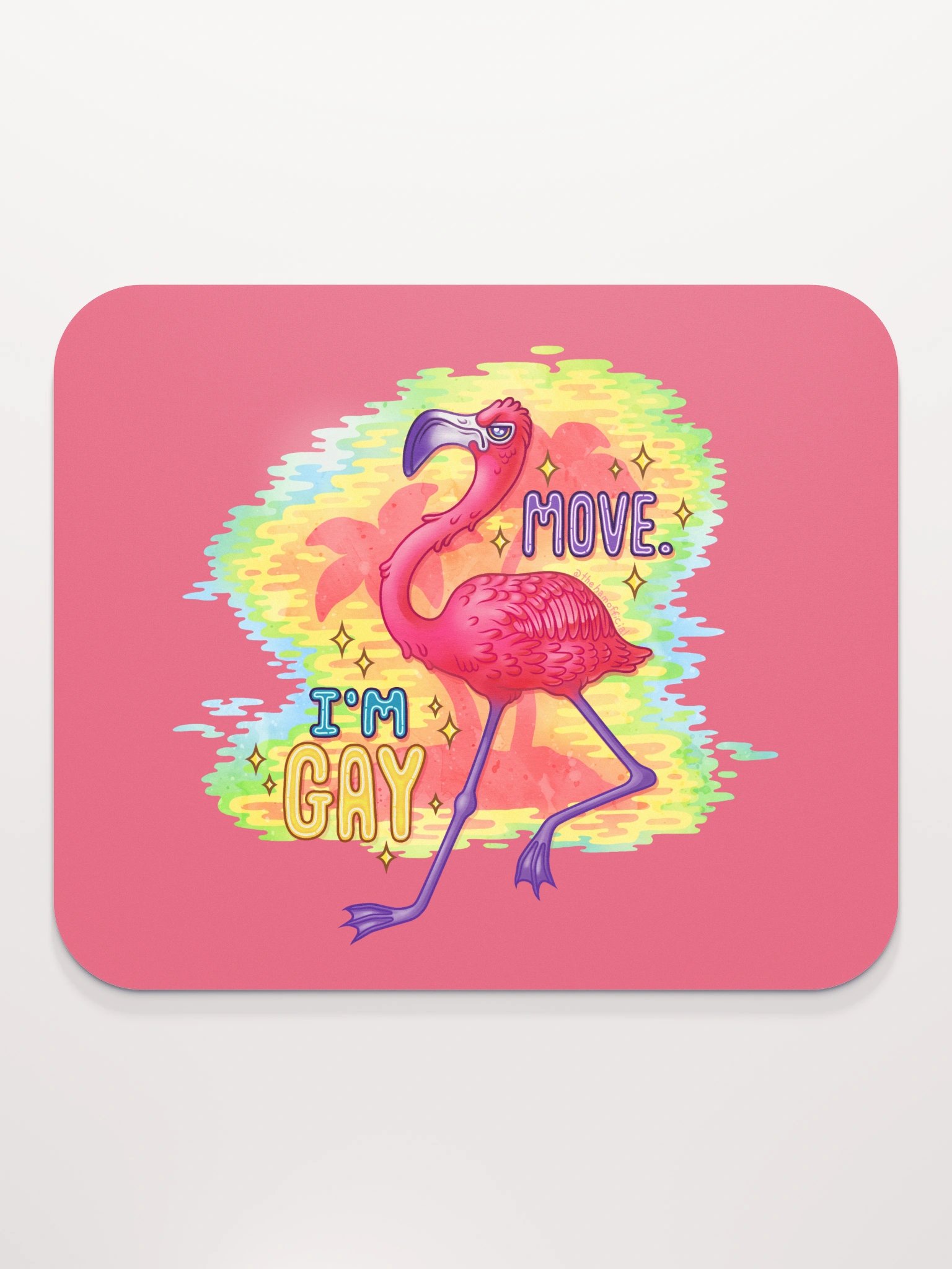 Move, I'm Gay Mousepad product image (2)