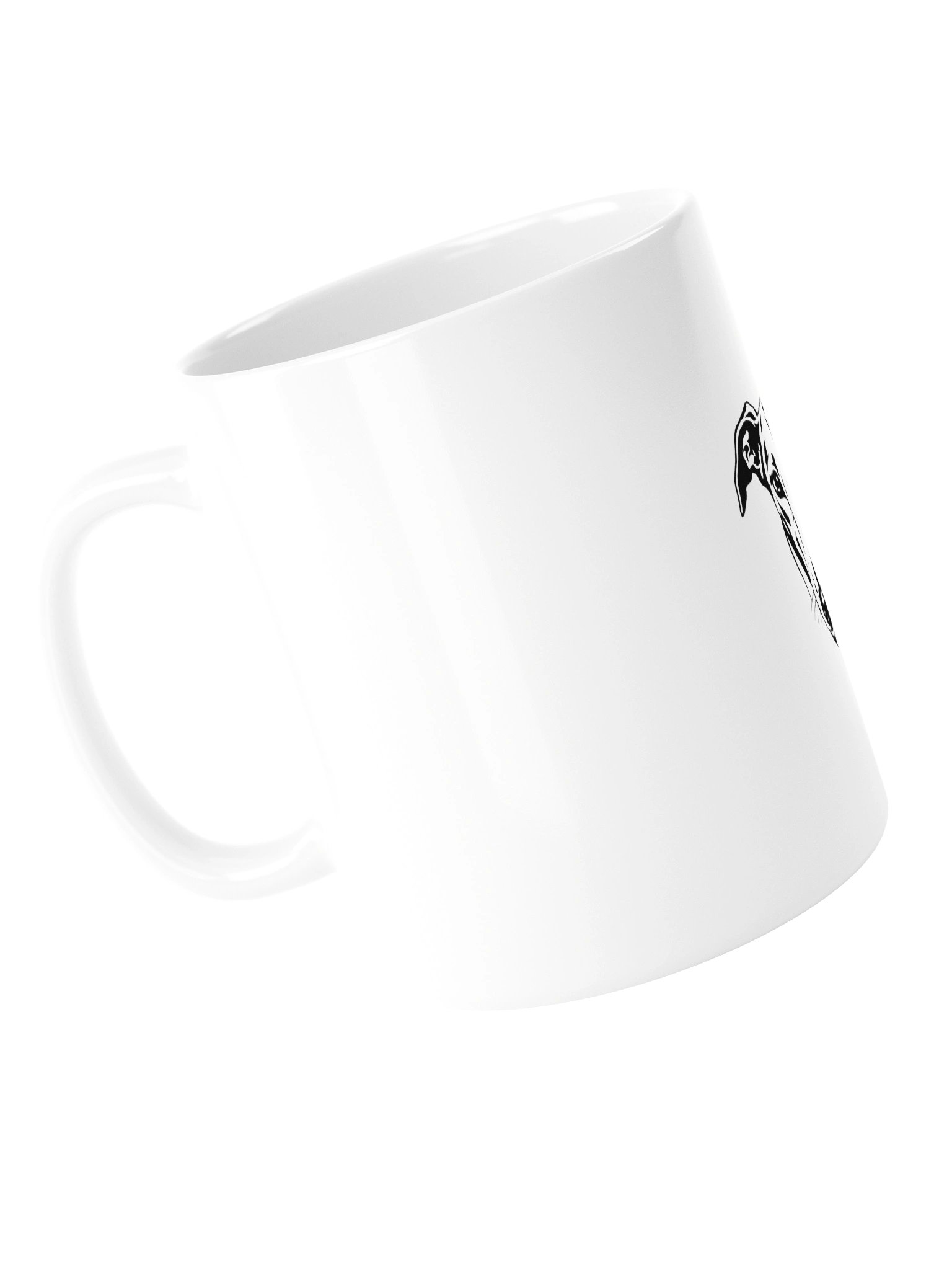 Tazza bianca lucida LEVRIERO product image (5)