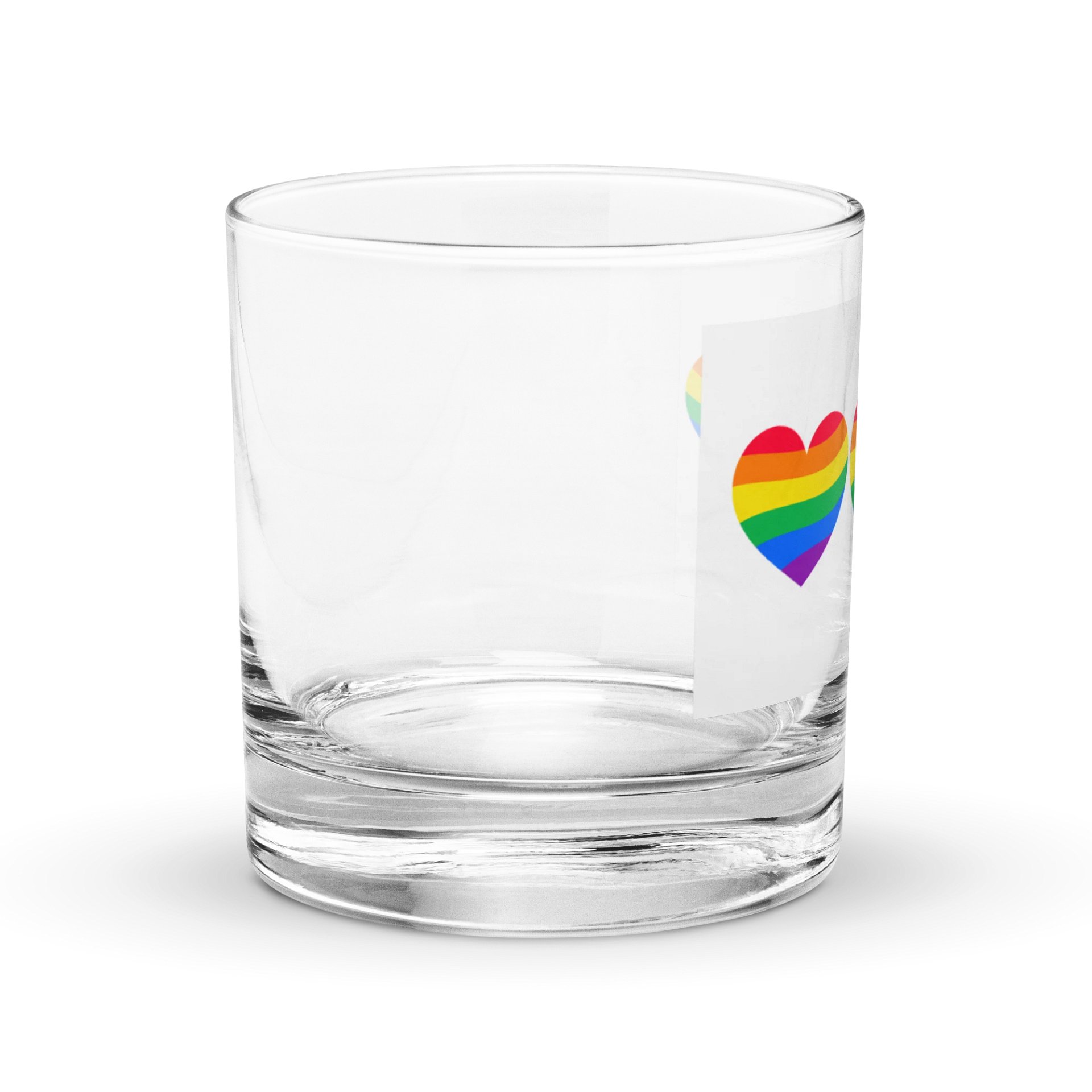 Prideful Hearts Rocks Glass Set product image (3)