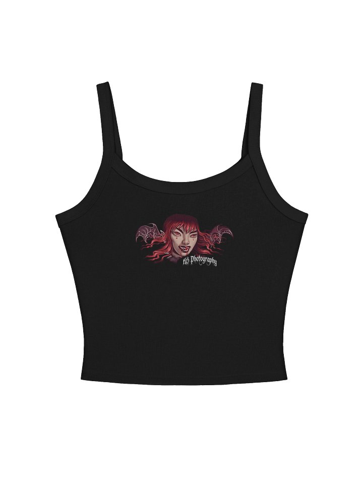 Darkness Goth Girl Rib Tank Top product image (2)