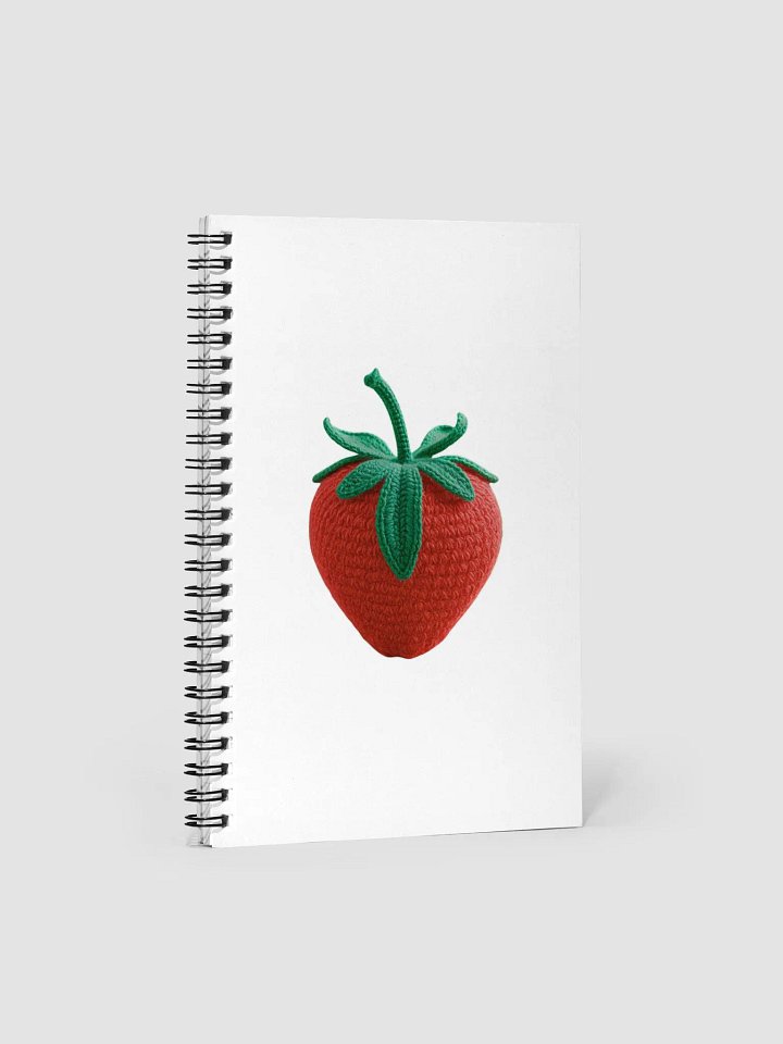 CozyAvocado Spiral Notebook Strawberry #1 product image (1)
