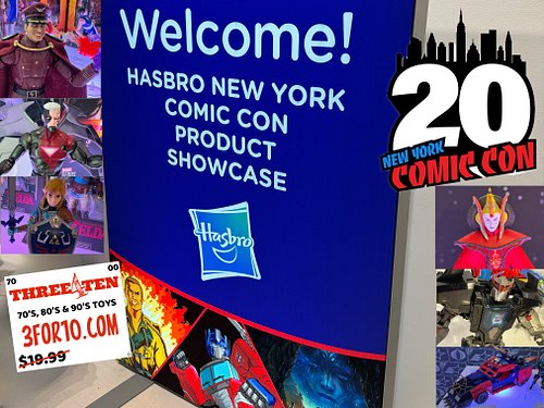 New York Comic Con 2026 - Hasbro Product Showcase Coverage

Kicking off New York Comic Con 2026 with an invite to the Hasbro ...