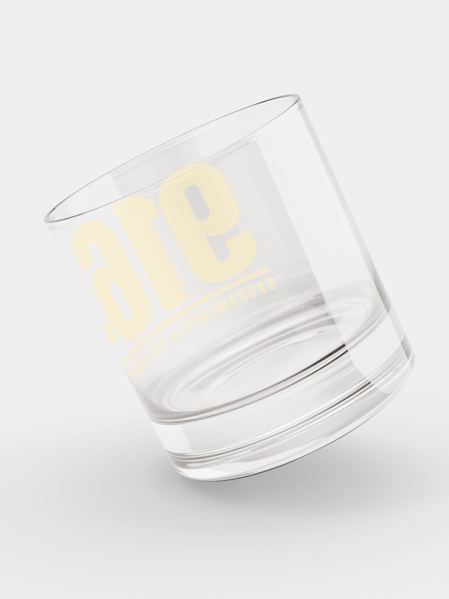 916 Rocks Glass - Sacramento Area Code Whiskey Glass product image (7)