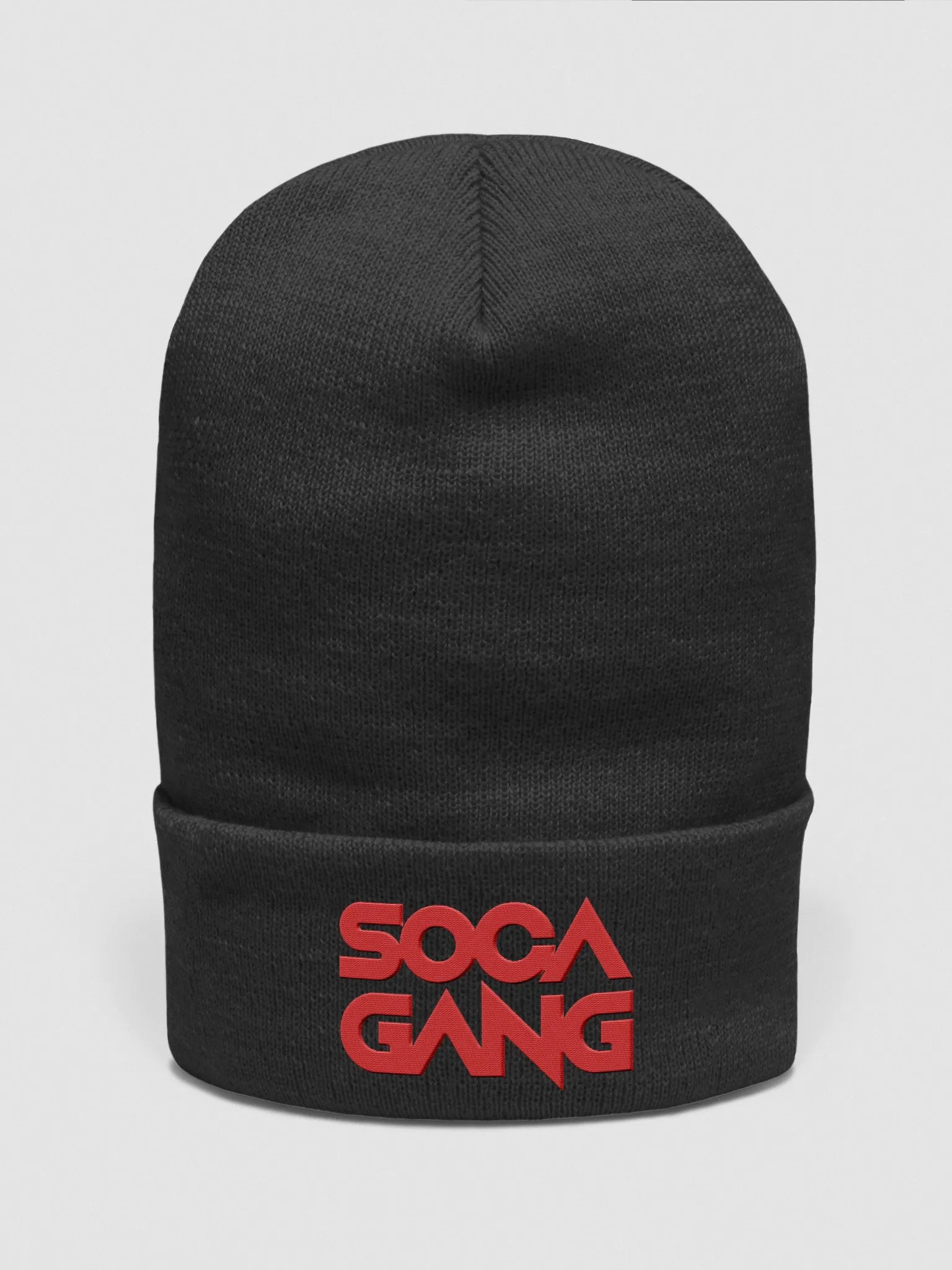 Red Logo Beanie (Embroidered) product image (1)