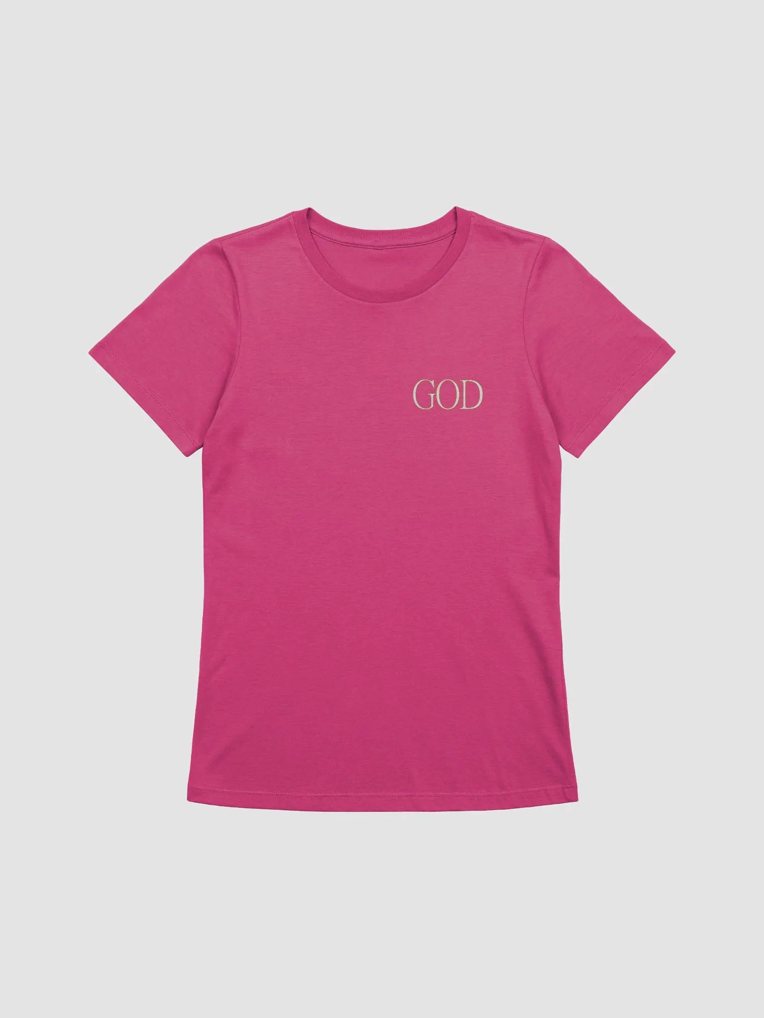 Good Vs Evil - God's In My Heart & The Devil's On My Back - Bella+Canvas Women's Supersoft Relaxed-fit T-Shirt product image (4)