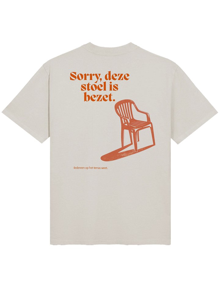 Sorry, deze stoel is bezet Premium Oversized Faded T-Shirt Women product image (2)