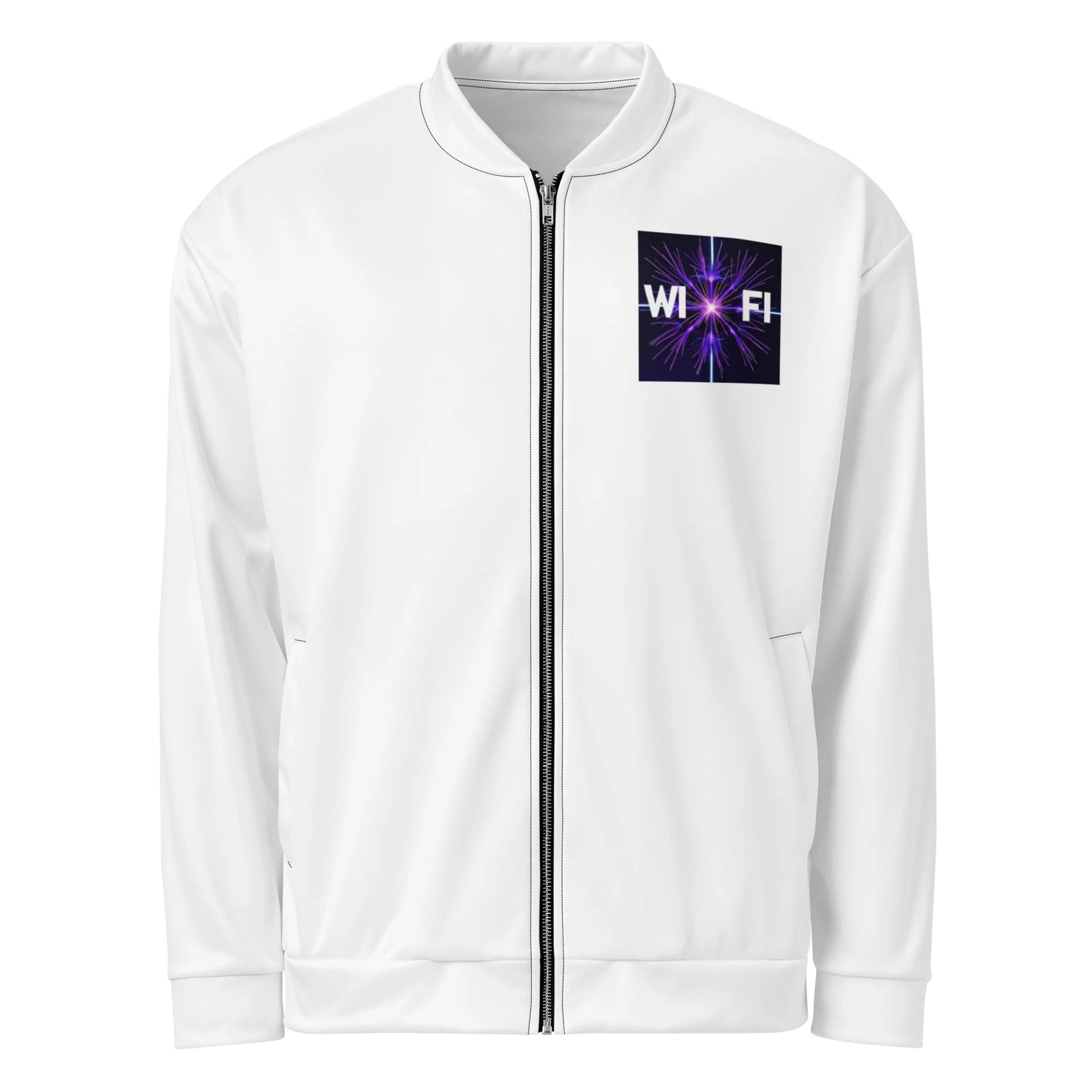 Wi-Fit Bomber Jacket White product image (1)